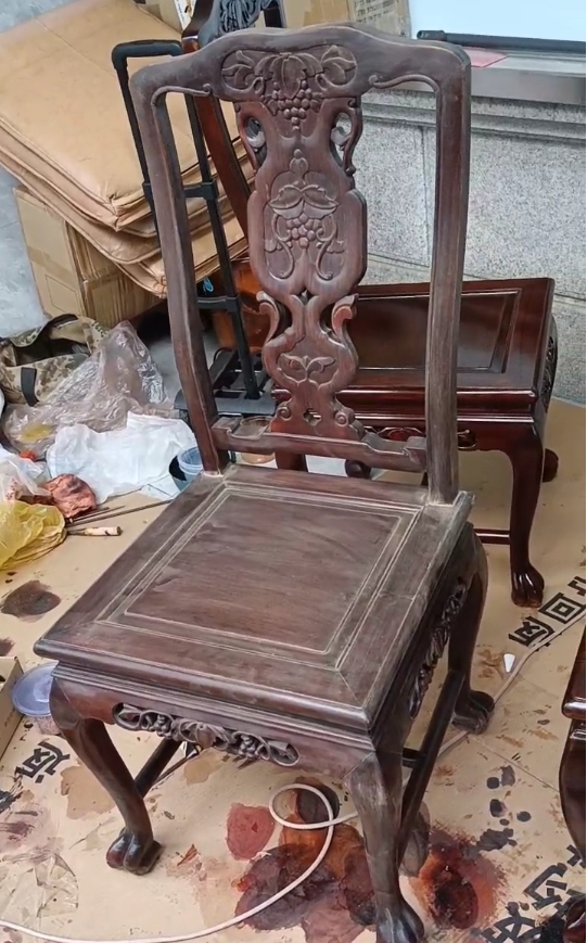上海老红木家具整修翻新电话